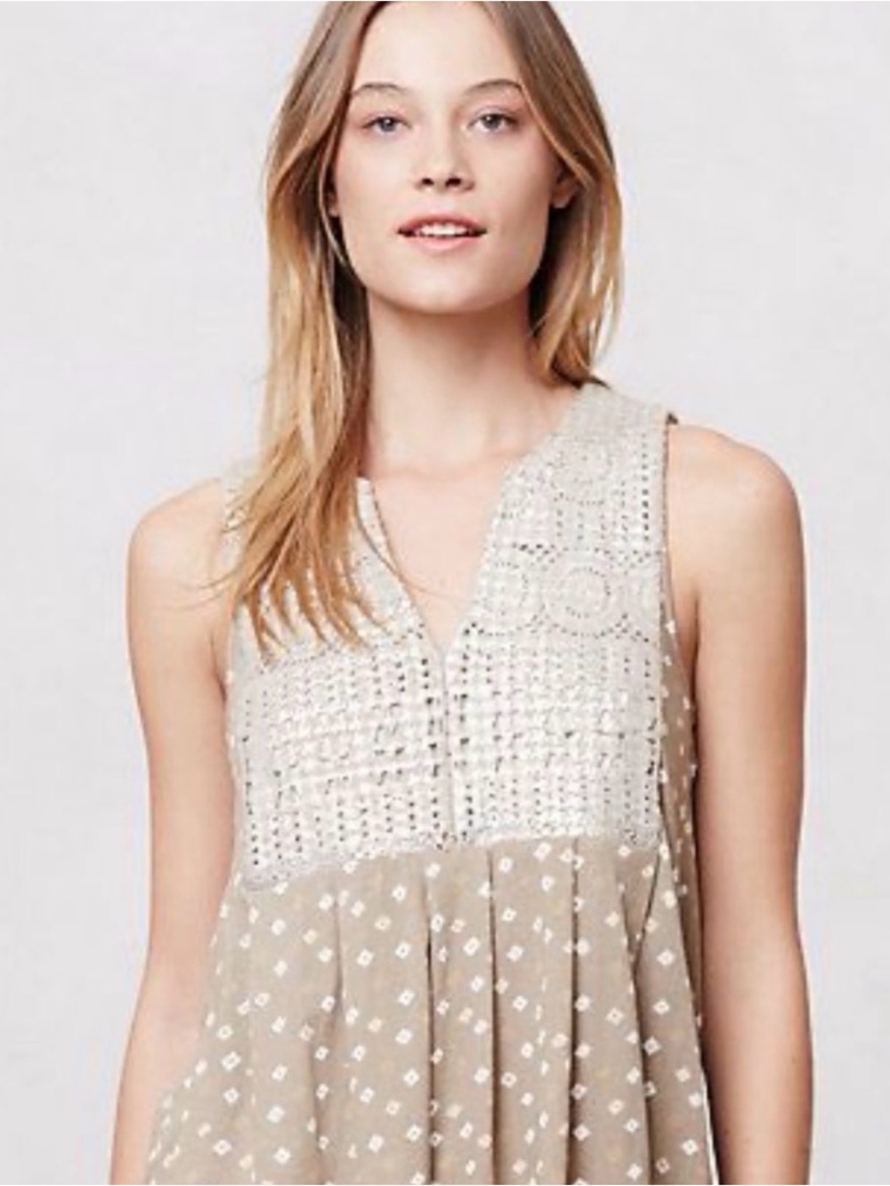 Anthropologie top. Large. Good condition